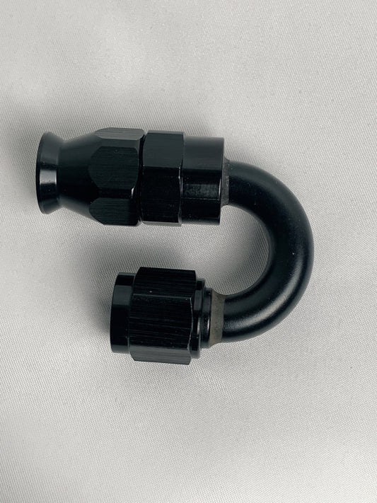 AN PTFE Reusable 180 degree swivel hose end AN6, AN8, AN10